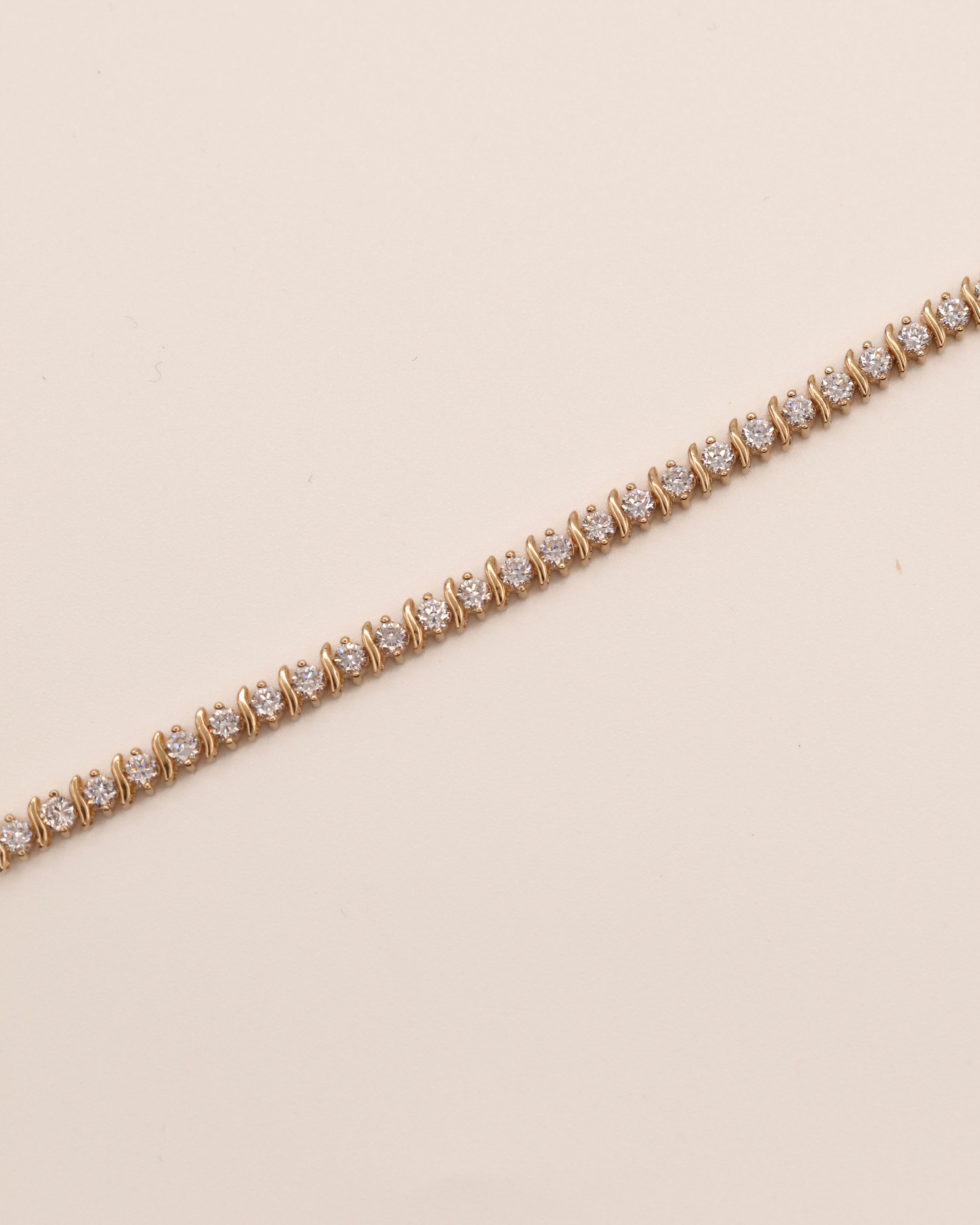 S Link Tennis Bracelet