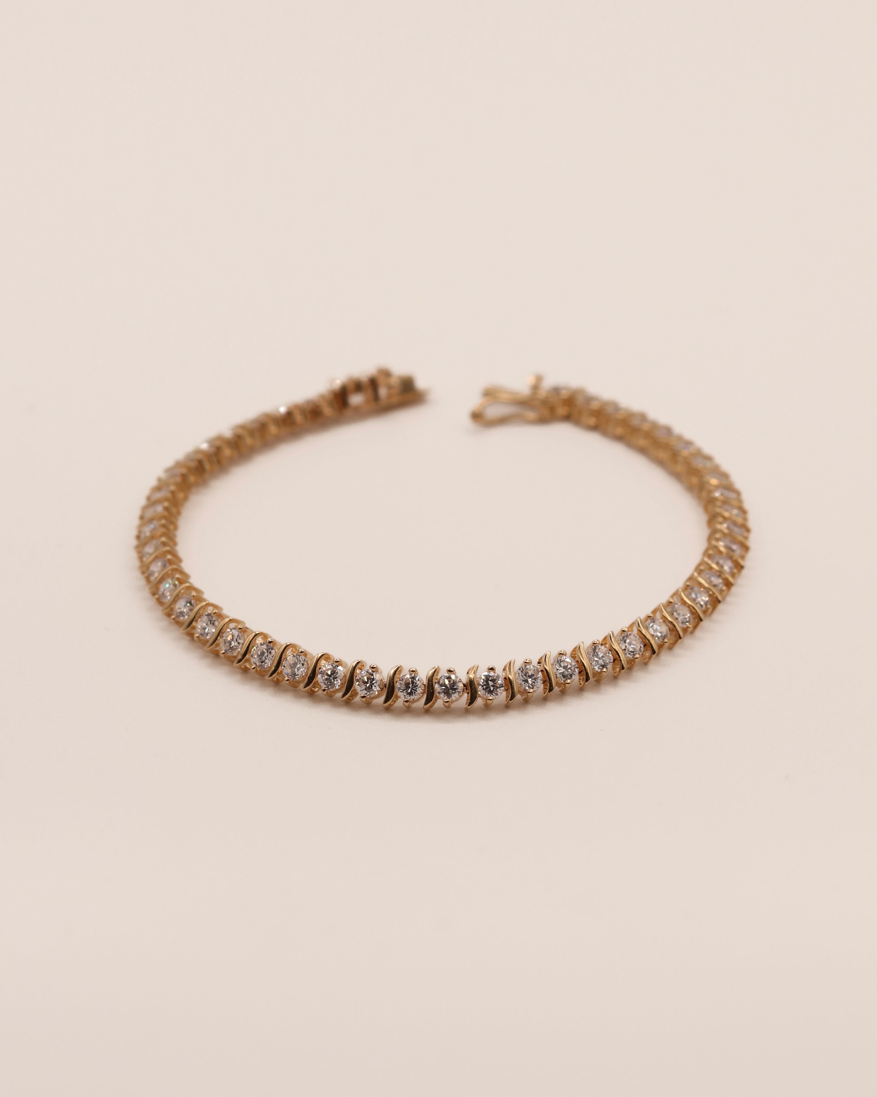 S Link Tennis Bracelet