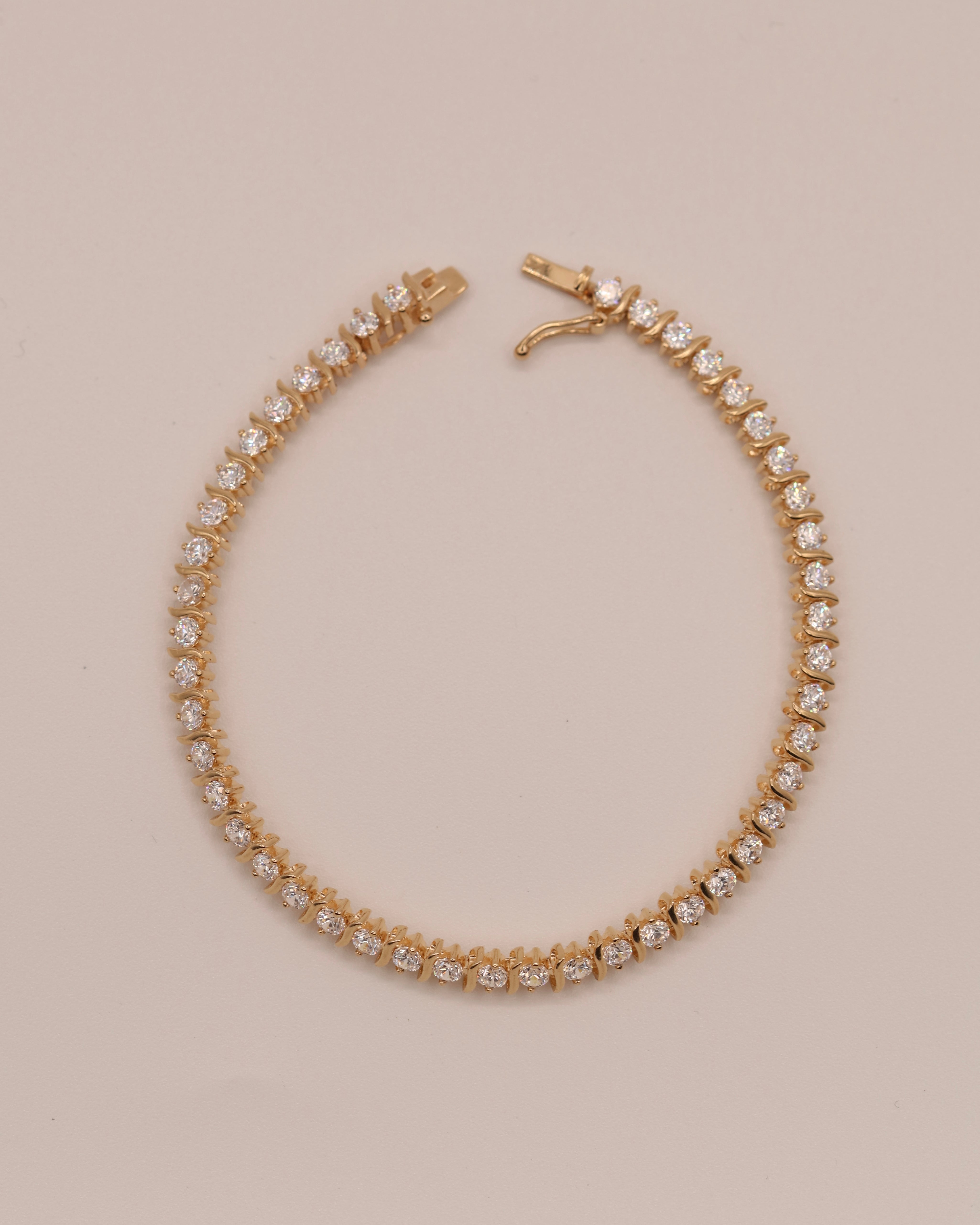 S Link Tennis Bracelet