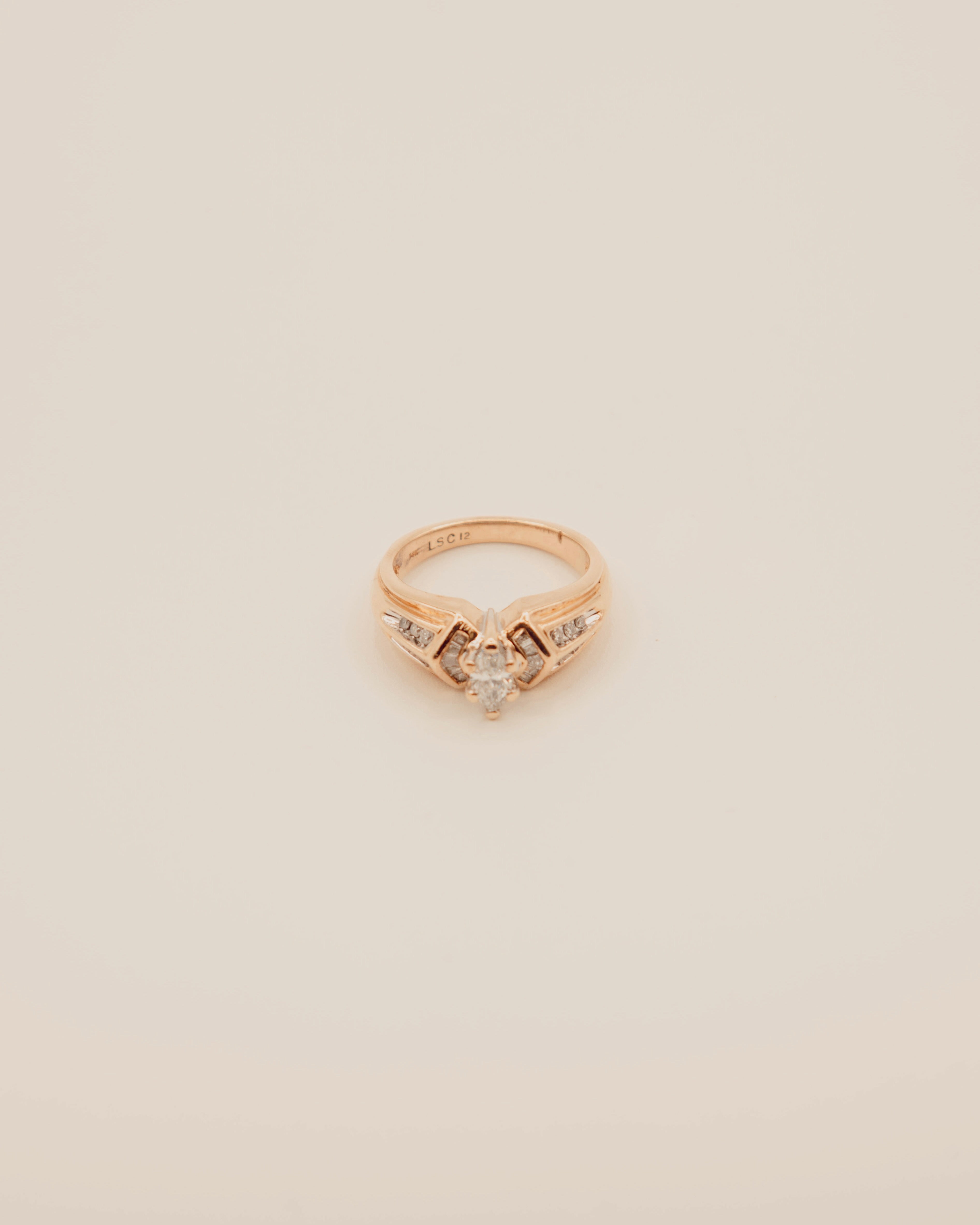 Estate Diamond Marquise Ring