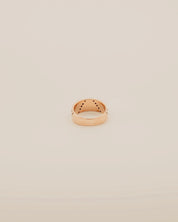 Engraved Diamond Band