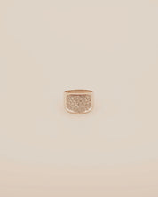Diamond Wide Band Ring