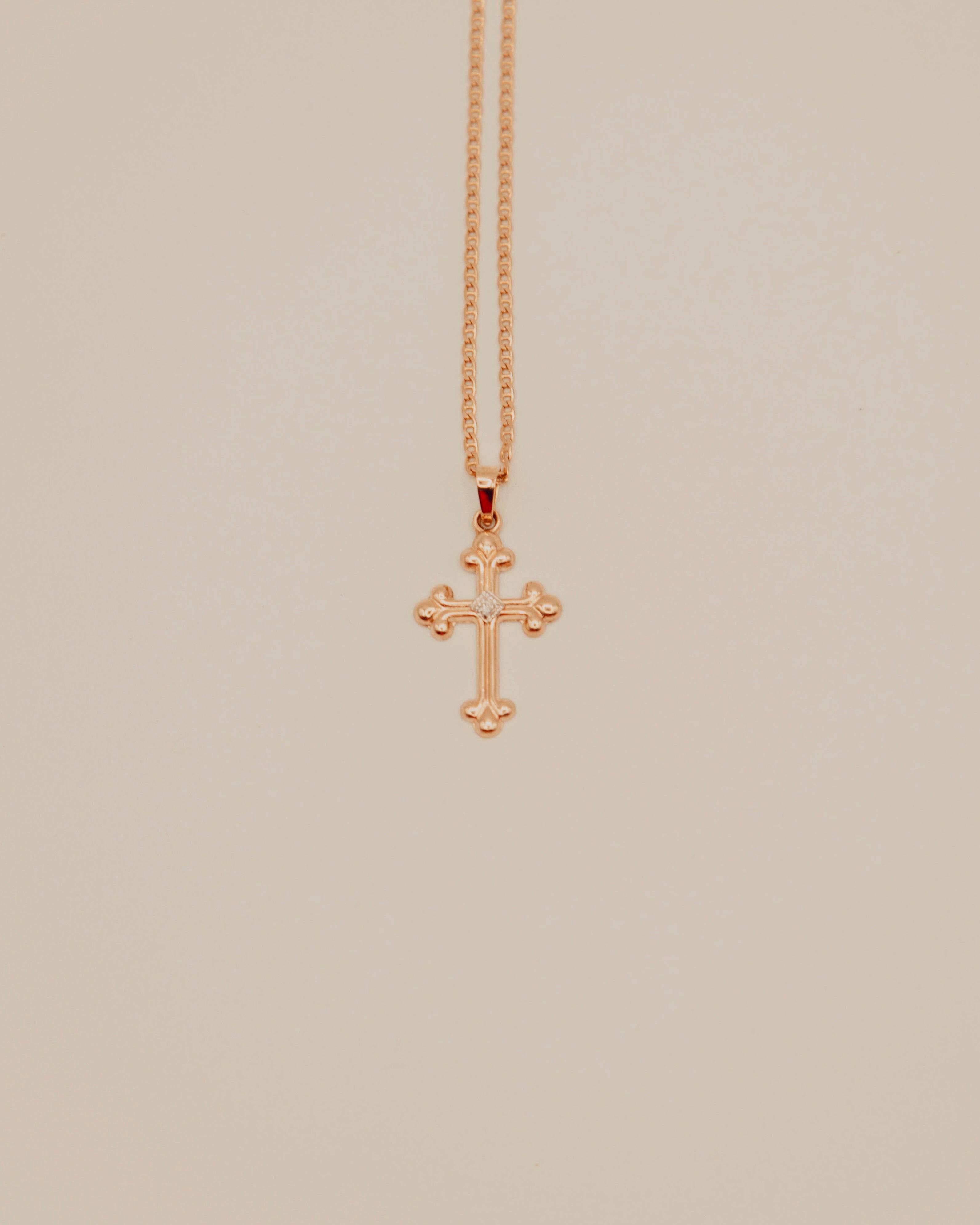 Fleury Cross Necklace