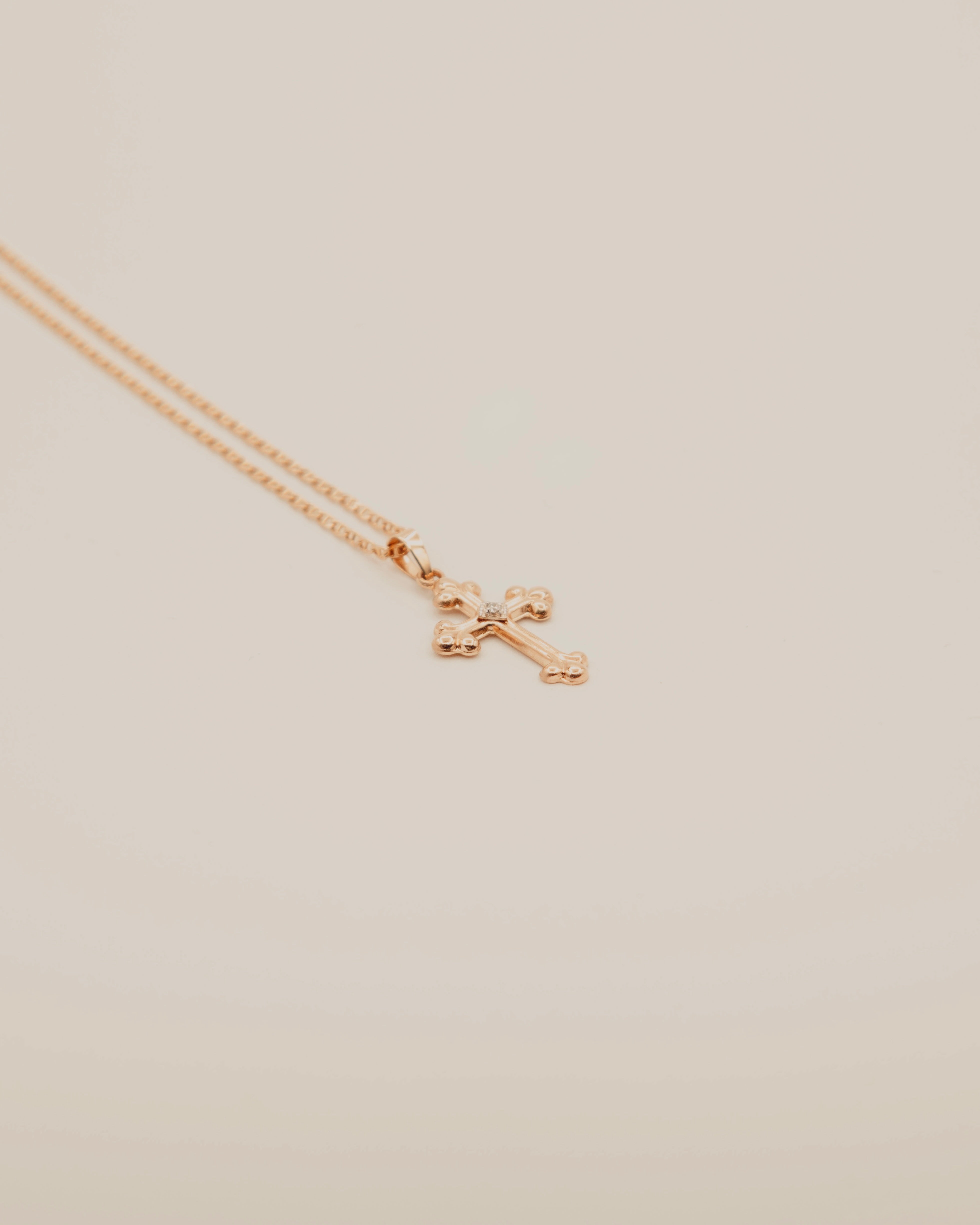 Fleury Cross Necklace