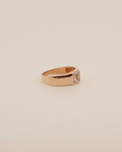 Cut Out Signet Pinky Ring